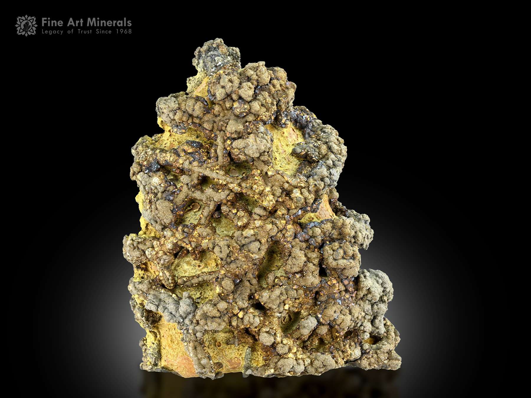 Pyrite on Matrix from Pakistan