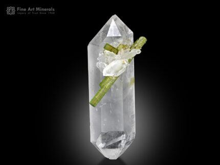 Quartz with Tourmaline from Pakistan