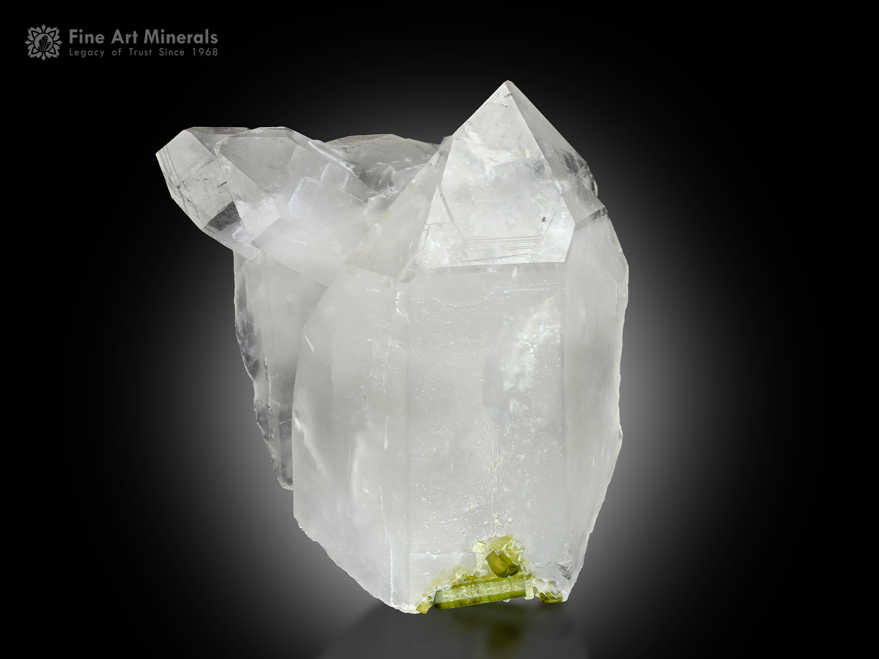 Quartz with Tourmaline from Pakistan