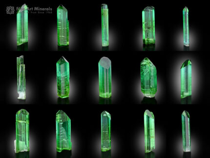 Tourmaline Crystals Lot from Afghanistan