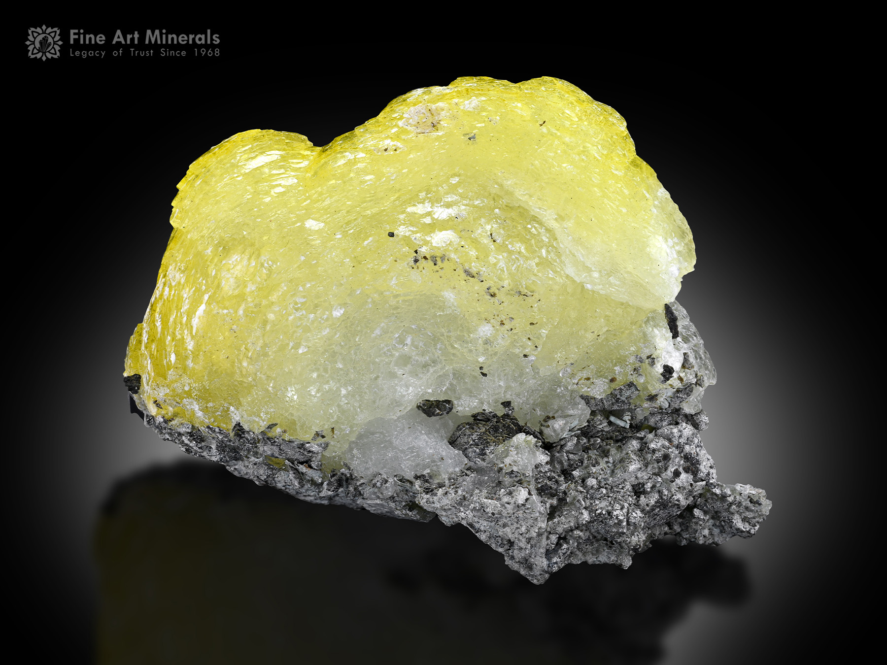 Brucite on Matrix from Pakistan