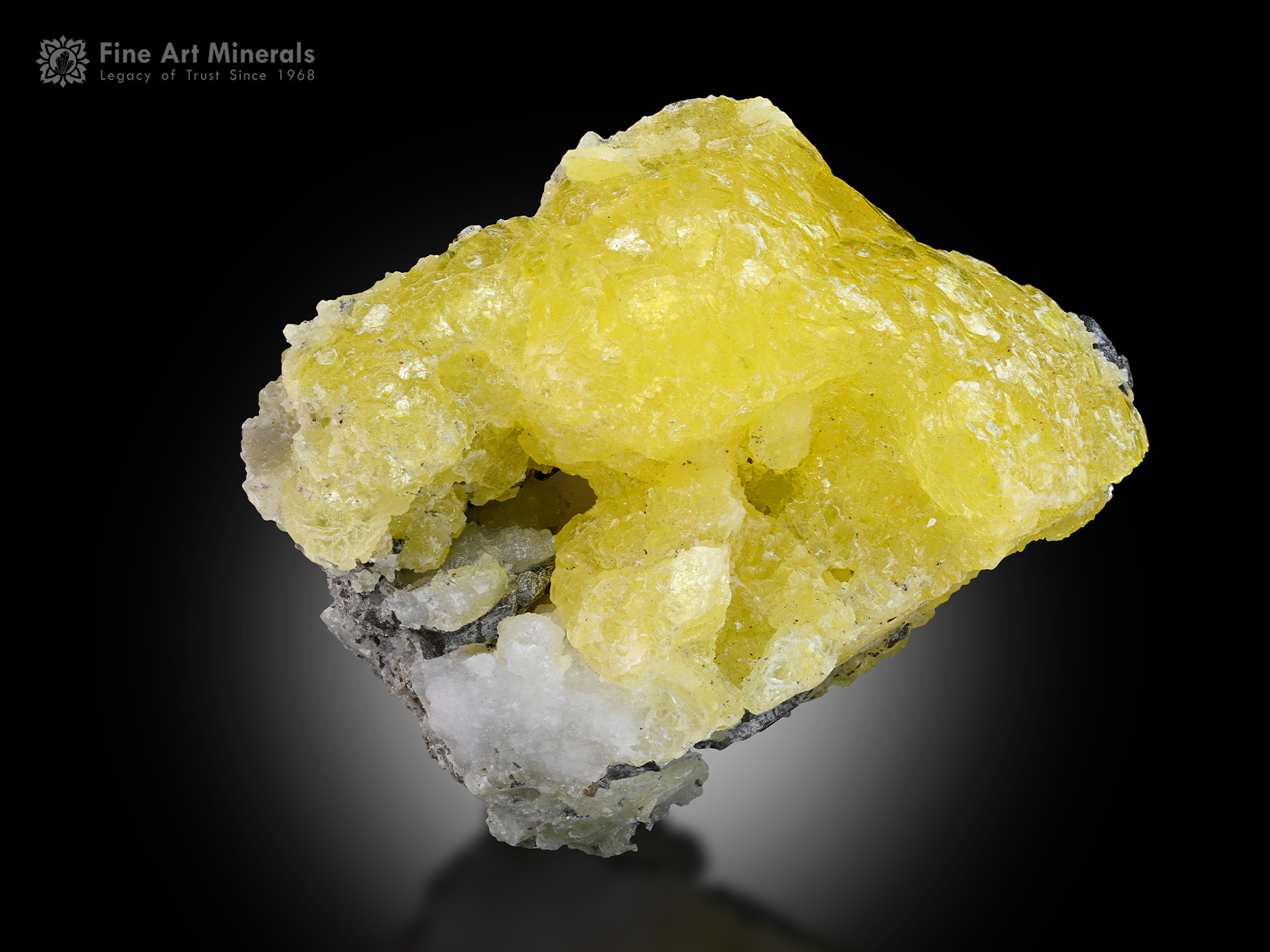 Brucite on Matrix from Pakistan