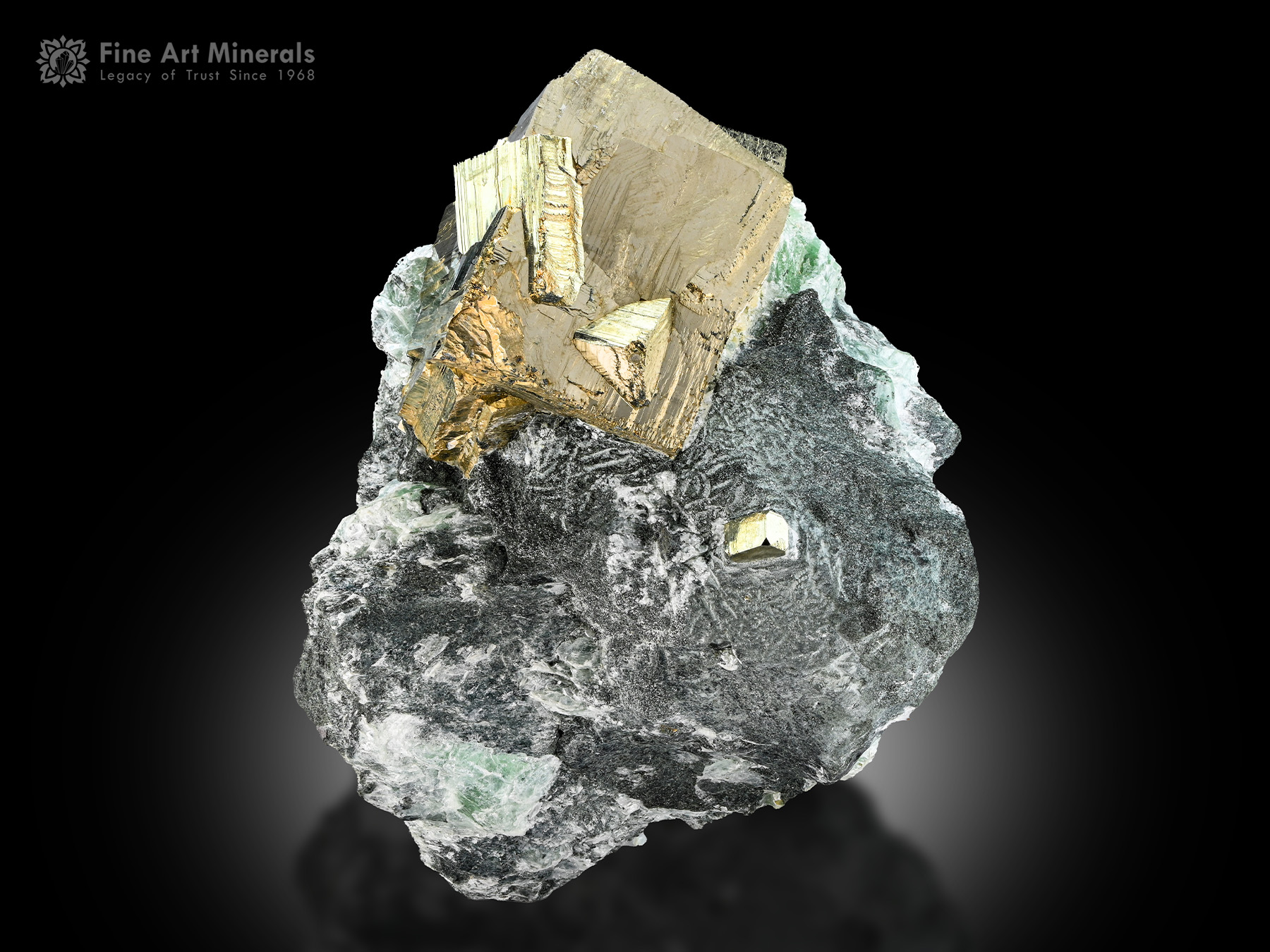Pyrite on Matrix from China