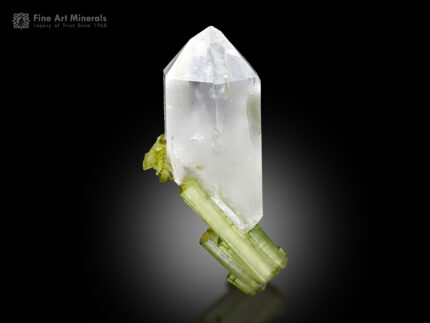 Quartz with Tourmaline from Pakistan