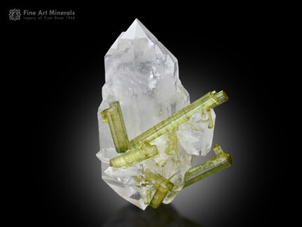 Quartz with Tourmaline from Pakistan