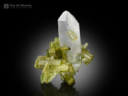 Quartz with Tourmaline from Pakistan