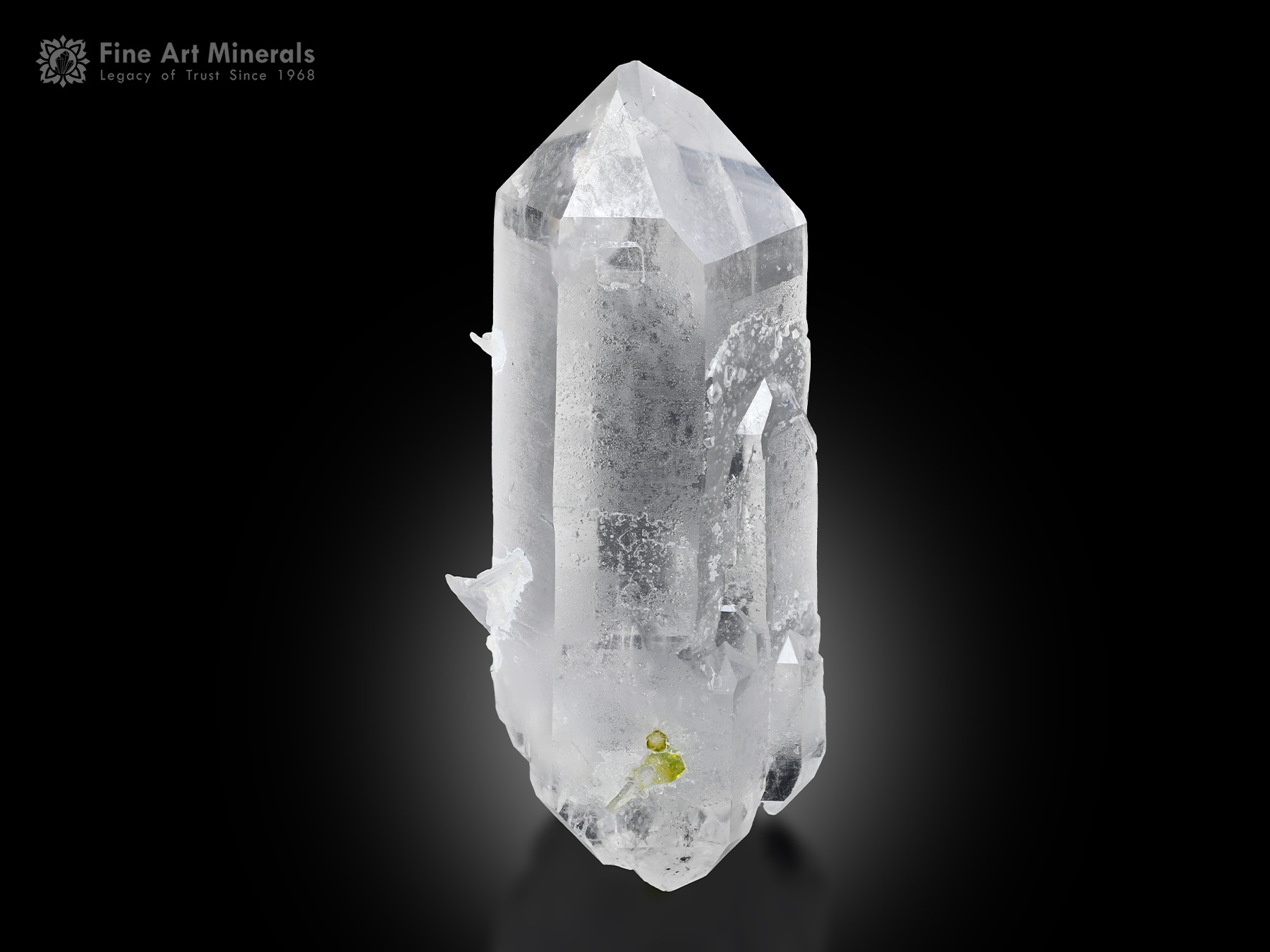 Quartz with Tourmaline from Pakistan